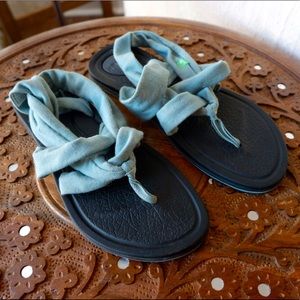 🤍Sanuk Yoga Sling 3 Sandals Teal🤍